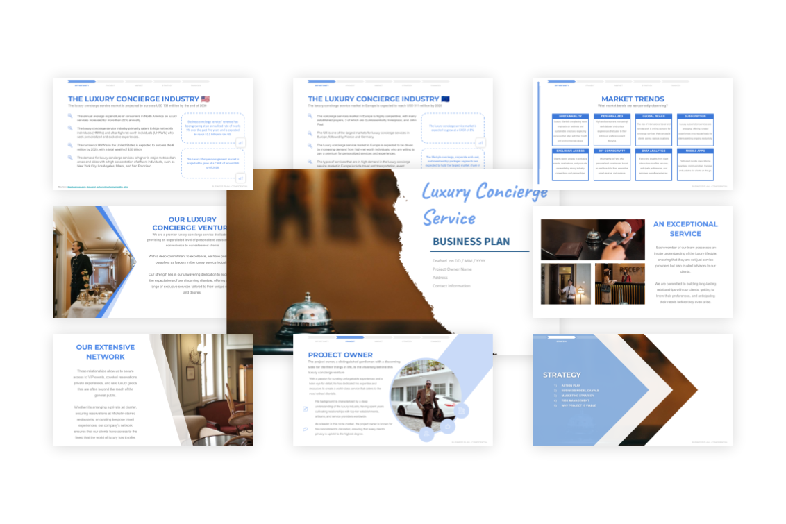 Luxury Concierge Service Business Plan