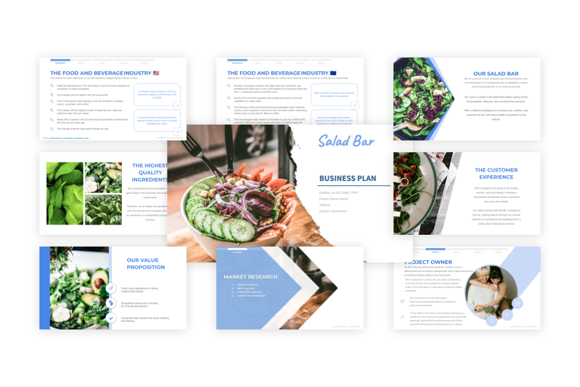 Salad Bar Business Plan