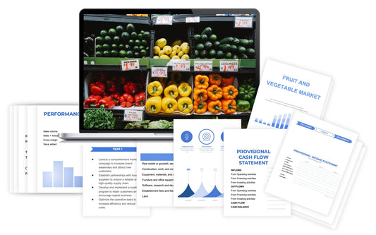 Fruit And Vegetable Market Financial Plan