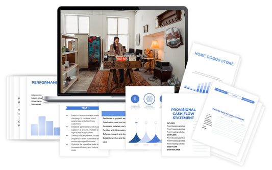 Home Goods Store Financial Plan