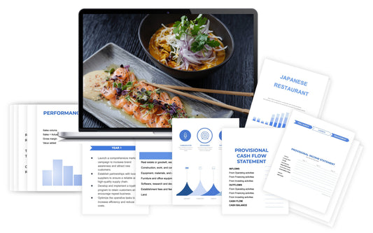 Japanese Restaurant Financial Plan